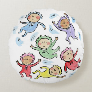 Baby Shower Round Cushion