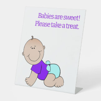 Baby shower signs