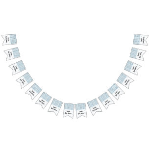 Baby Shower "Snips and Snails," Swallowtail Banner