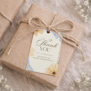 Baby shower, Spring, Floral, Summer,Gender neutral Gift Tags