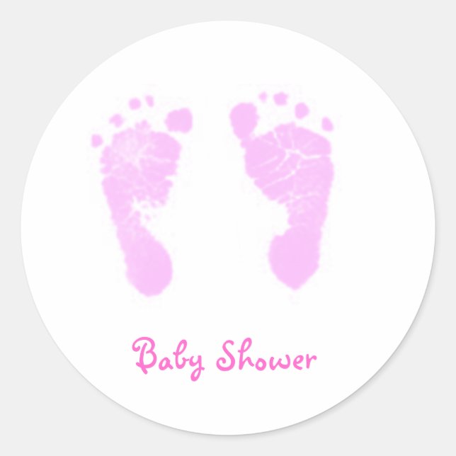 Baby Shower sticker (Front)