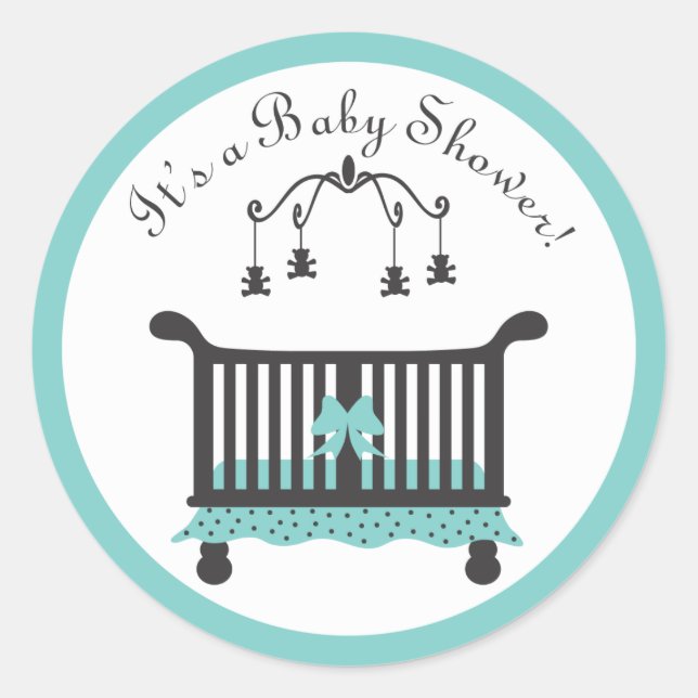 Baby Shower Sticker (Front)