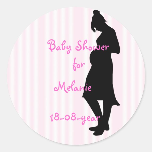 Baby Shower sticker (Front)
