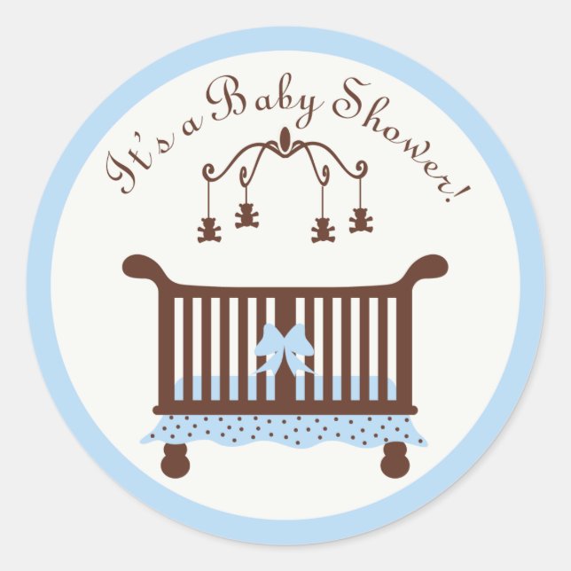 Baby Shower Sticker (Front)