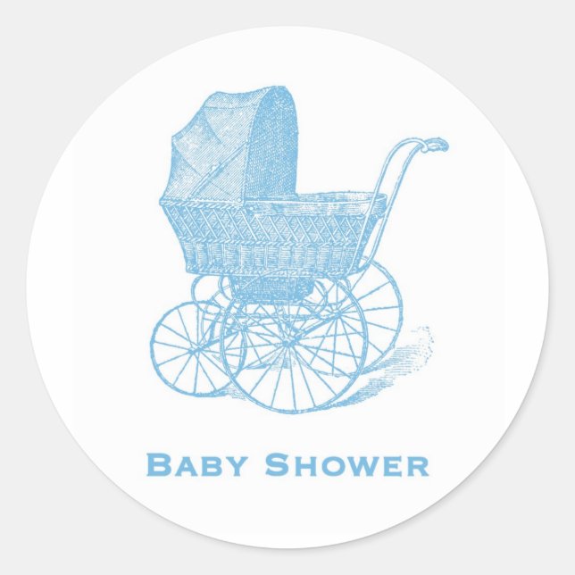 Baby Shower Stickers (Front)