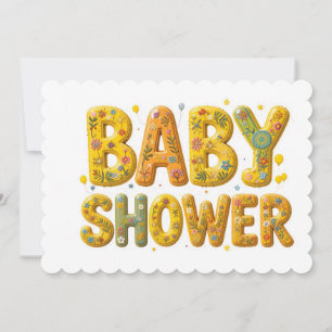 Baby shower surprise invitation