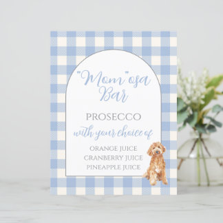 Baby Shower Table Top Signs