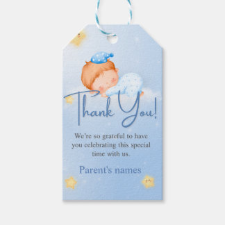 Baby shower tags