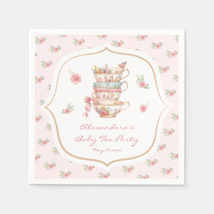 Baby Shower Tea Party Napkin