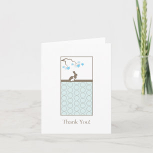 Baby Shower Thank You - Blue Card