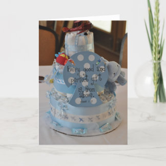 Baby Shower Thank You Card