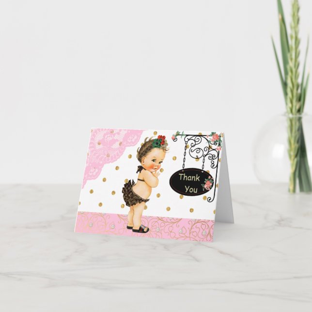 Baby Shower Thank You Note (Front)