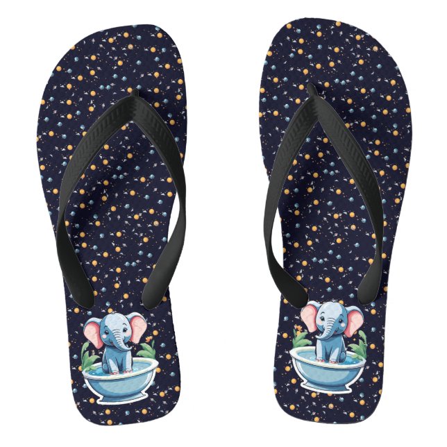 baby shower  thongs (Footbed)