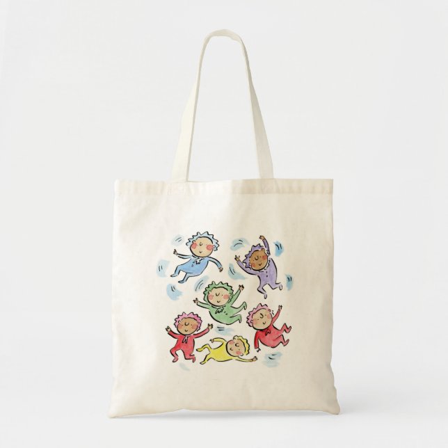 Baby Shower Tote Bag (Front)