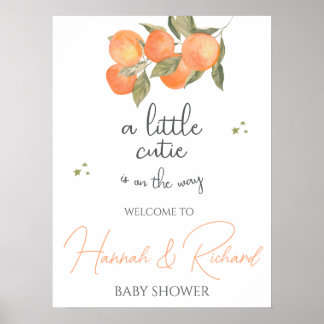 Baby Shower Welcome Sign