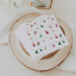 Baby Shower Winter Christmas  Napkin<br><div class="desc">christmas winter themed baby shower napkins</div>