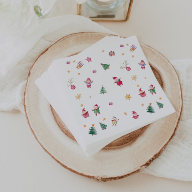 Baby Shower Winter Christmas  Napkin (Creator Uploaded)
