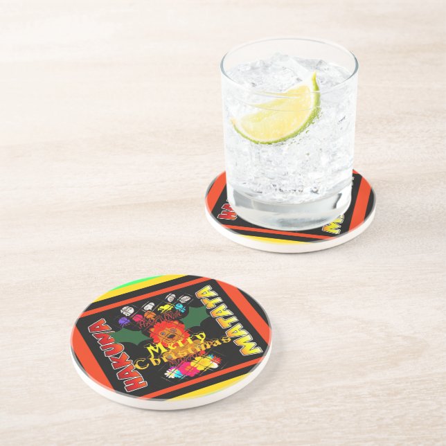 Baby Simba Merry Christmas Collection Coaster (Side)