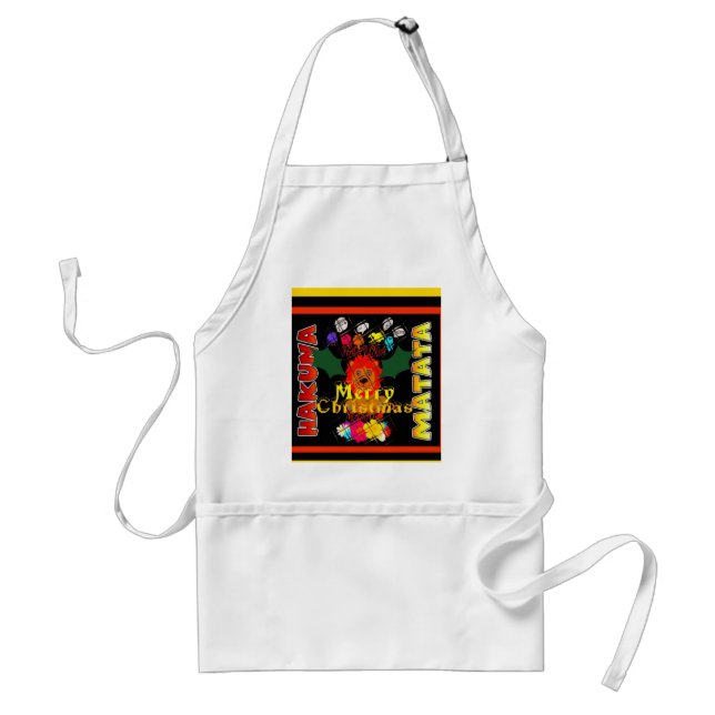 Baby Simba Merry Christmas Collection Standard Apron (Front)