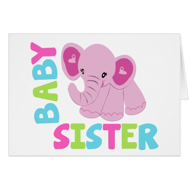 Baby Sister Elephant (Front Horizontal)