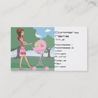 Baby Sitter, Nanny Business Card