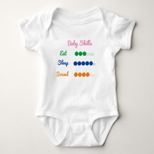 Baby Skills: Eat, Sleep and Sound - Funny Top