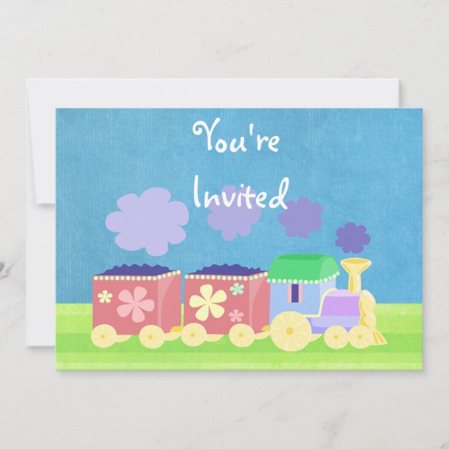 Baby Skunk Invitation (Front)