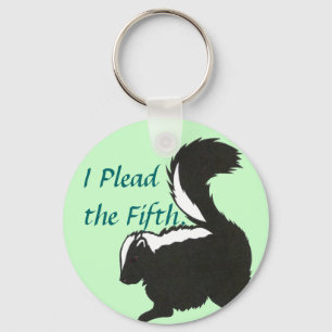 Baby Skunk Keychain