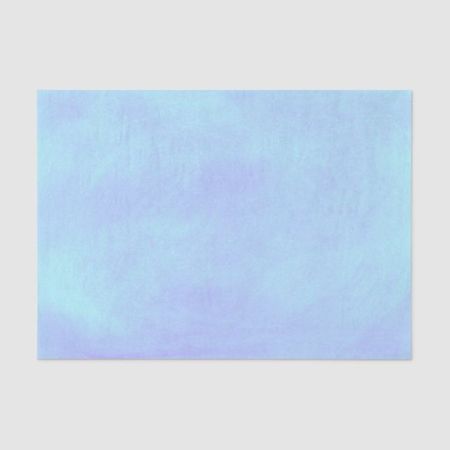 Baby Sky Blue Blends Tissue Paper (Front)
