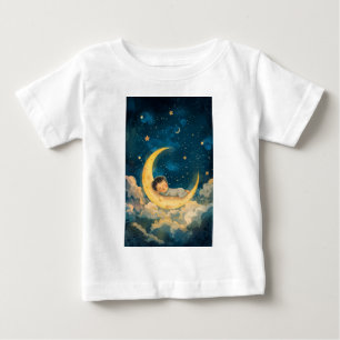 Baby Sleeping on the Moon T-Shirt
