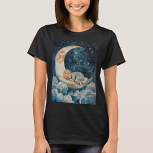 Baby Sleeping on the Moon T-Shirt