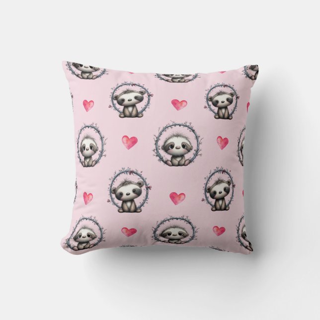 Baby Sloth Cushion (Front)
