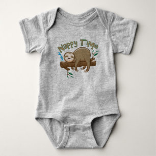 Baby Sloth Sleepy Time! Bodysuit