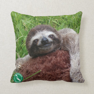Baby Sloths Pillow for the Sloth lover