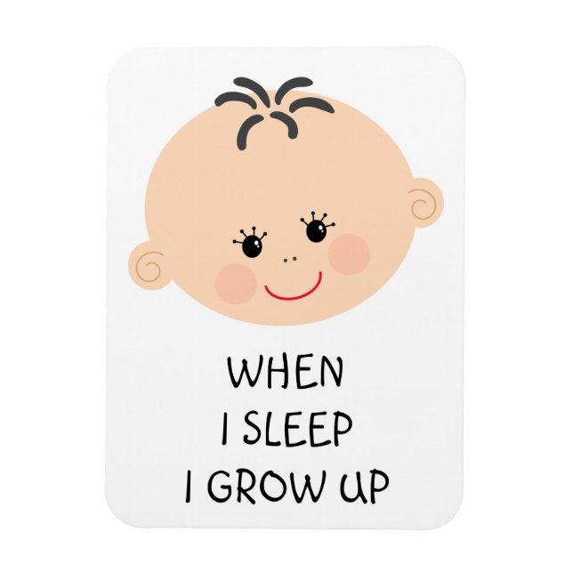 Baby smile magnet (Vertical)