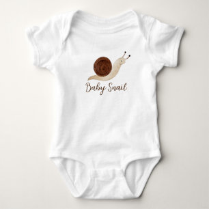 Baby Snail  Bodysuit