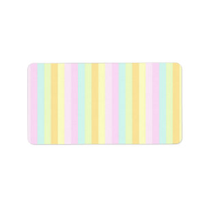 Baby Soft Pastels Label
