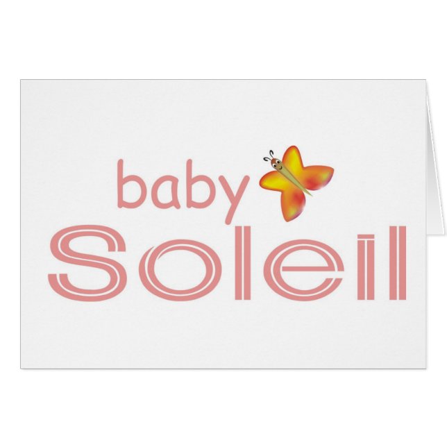 Baby Soleil (Front Horizontal)