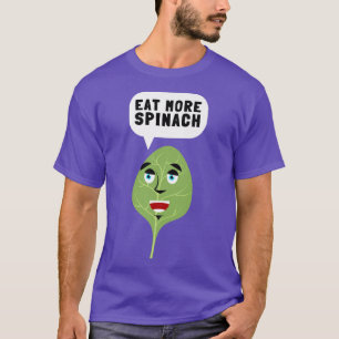 Baby Spinach Organic Spinach And Kale Vegetarian V T-Shirt