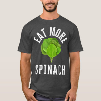 Baby Spinach Organic Spinach And Kale Vegetarian V T-Shirt