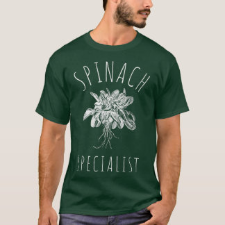 Baby Spinach Organic Spinach And Kale Vegetarian V T-Shirt