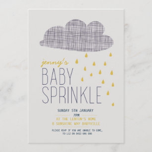 BABY SPRINKLE INVITATION