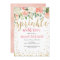 Baby Sprinkle Invitation Card Floral