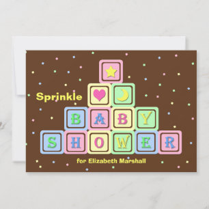 Baby Sprinkle Invitation Gender Neutral Shower