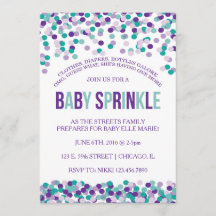 Baby Sprinkle Invite