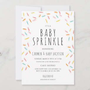 Baby Sprinkle Shower Invitation
