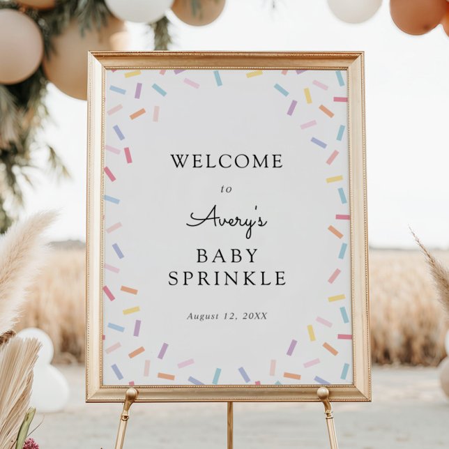 Baby Sprinkle Welcome Sign (Creator Uploaded)