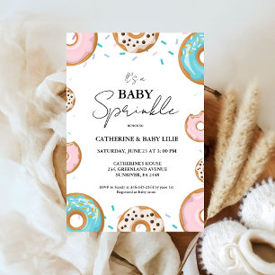  Baby Sprinkles Gender Neutral Baby Shower  Invitation