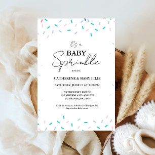 Baby Sprinkles Gender Neutral Baby Shower  Invitation