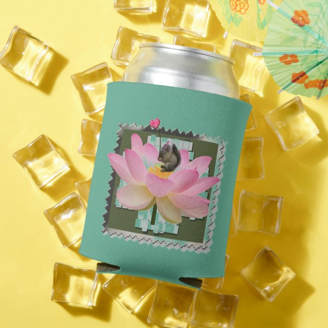 Baby Squirrel Can Cooler (In Situ Summer)